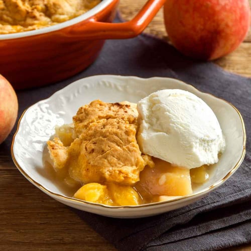 National Peach Cobbler Day