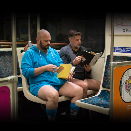 No Pants Subway Ride Day