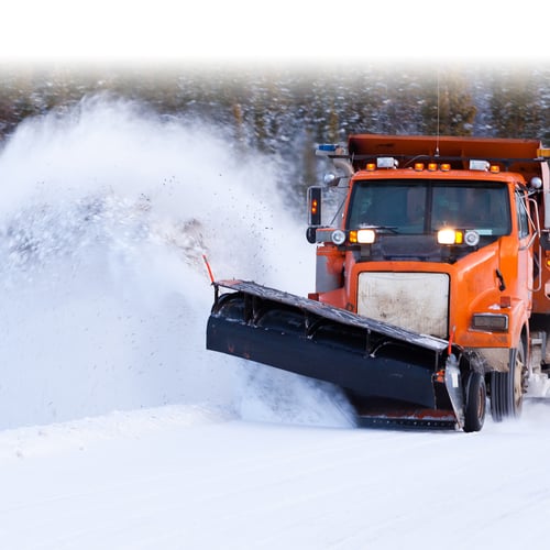 Snowplow Mailbox Hockey Day