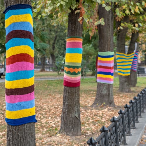 Yarn Bombing Day